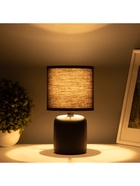 Лампа настольная «Кира» 1×40 Вт Е14 черный 14×14×26 см - фото 32166303