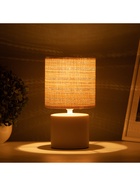 Лампа настольная «Лиза» 1×40 Вт Е14 персиковый 13×13×24 см - Фото 2