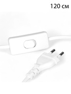 Лампа настольная «Лиза» 1×40 Вт Е14 белый 13×13×24 см - Фото 5