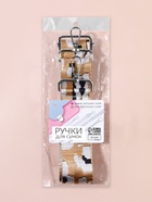 Ручка для сумки «Леопард», стропа, с карабинами, 140±1×3.8 см, разноцветная - Фото 6