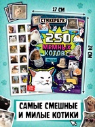Набор «1000 котостикеров»: 4 стикербука, ролик, 3д стикеры 10647691 - фото 13246728