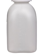 Бутылка для выпойки телят, 1 л, с ручкой, пластик, белая - Фото 9