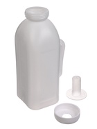 Бутылка для выпойки телят, 2 л, с ручкой, пластик, белая - Фото 11