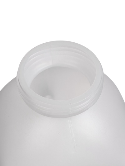 Бутылка для выпойки телят, 2 л, с ручкой, пластик, белая