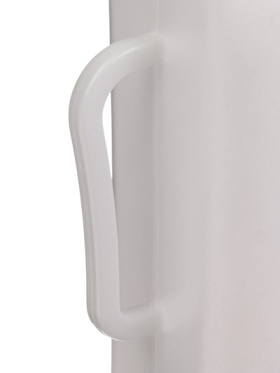 Бутылка для выпойки телят, 2 л, с ручкой, пластик, белая