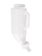 Бутылка для выпойки телят, 2 л, с ручкой, с крышкой, пластик, белая - Фото 6