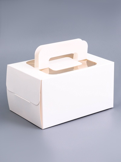 Коробка под рулет, белая, 16.5×11×9 см