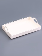 Коробка под рулет с ручкой, белая, пвх - окно, 16×10×12.5 см - Фото 4