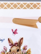 Пакет полиэтиленовый подарочный «Заяц с цветами», с завязками, МИКС, 15×23 см - Фото 5