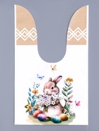 Пакет полиэтиленовый подарочный с ушками «Пасхальная корзина», МИКС, 13×23 см - Фото 3