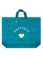 Пакет с петлевой ручкой синий 44 х 35 х 8 см  80 мкм (50 шт) - фото 809397870