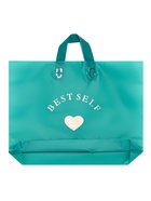 Пакет с петлевой ручкой зеленый 44 х 35 х 8 см  80 мкм (50 шт) - фото 809397872