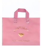 Пакет с петлевой ручкой розовый 34×25×8 см 80 мкм - Фото 2