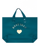 Пакет с петлевой ручкой синий 34×25×8 см 80 мкм - Фото 3