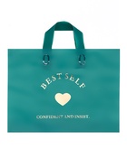 Пакет с петлевой ручкой зеленый 34×25×8 см 80 мкм - Фото 2