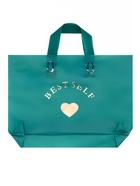 Пакет с петлевой ручкой зеленый 34?25?8 см 80 мкм (комплект 50 шт) - фото 64657328