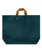 Пакет с петлевой ручкой зеленый 45 х 35 х 8 см 80 мкм (50 шт) - фото 809397898