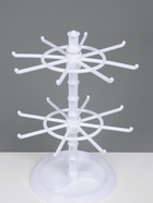 Подставка для украшений «QF. Карусель», универсальная, 16×16×28 см, белая - Фото 5