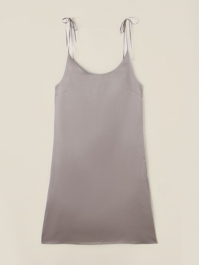 Сорочка ночная женская SL HOME Modal Home, размер L, серо-бежевая