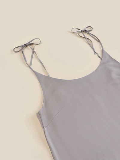 Сорочка ночная женская SL HOME Modal Home, размер L, серо-бежевая