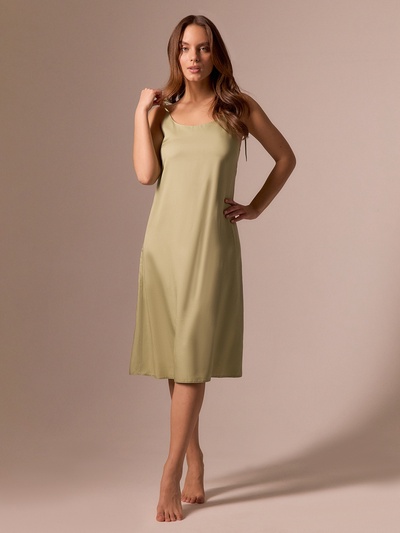 Сорочка ночная женская SL HOME Modal Home, размер L, зелёная