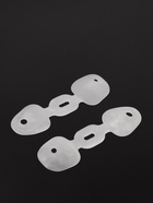 Корректоры - разделители для пальцев ног, на 2 пальца, силиконовые, пара, белые - Фото 3