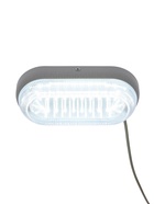 Светильник светодиодный герметичный, 18 Вт, IP54, 6500К, 220 В, овал, белый - Фото 1