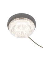 Светильник светодиодный герметичный, 18 Вт, IP54, 4000К, 220 В, круг, белый - Фото 1