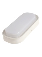 Светильник светодиодный герметичный, 24 Вт, IP54, 4000К, 220 В, овал, белый - Фото 1