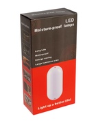 Светильник светодиодный герметичный, 24 Вт, IP54, 4000К, 220 В, овал, белый - Фото 11