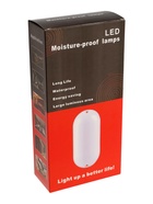 Светильник светодиодный герметичный, 24 Вт, IP54, 4000К, 220 В, овал, черный - Фото 11