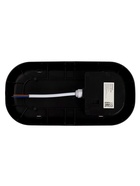 Светильник светодиодный герметичный, 24 Вт, IP54, 4000К, 220 В, овал, черный - Фото 6