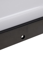 Светильник светодиодный герметичный, 24 Вт, IP54, 4000К, 220 В, овал, черный - Фото 8