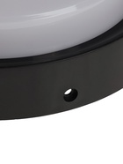 Светильник светодиодный герметичный, 24 Вт, IP54, 4000К, 220 В, круг, черный - Фото 8