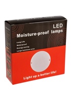 Светильник светодиодный герметичный, 24 Вт, IP54, 4000К, 220 В, круг, черный - Фото 9