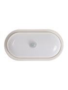 Светильник светодиодный герметичный, с датчиком движения, 15 Вт, IP54, 4000K, 220 В, овал - Фото 4