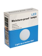 Светильник светодиодный герметичный, с датчиком движения, 15 Вт, IP54, 4000K, 220 В, круг - Фото 12