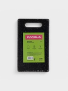 Доска разделочная Доляна «Морбио», пластик PP, 25×15×0.3 см, чёрная - Фото 6