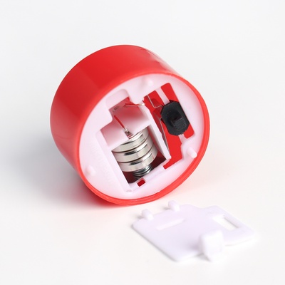 Светодиодные свечи, ночники LED RISALUX «Сделаем светлее» набор 4 шт., красные, RGB, 3.5×3.5×4 см