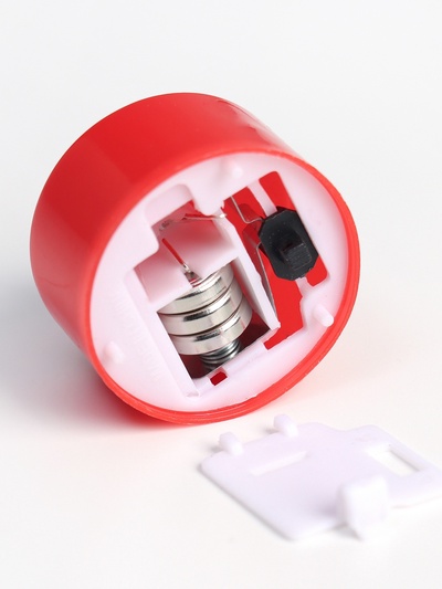 Светодиодные свечи, ночники LED RISALUX «Для свиданий» набор 2 шт., красные, RGB, 3.5×3.5×4 см