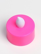 Светодиодные свечи, ночники LED RISALUX «Семейный очаг» набор 2 шт., розовые, RGB 3.5×3.5×4 см - Фото 8