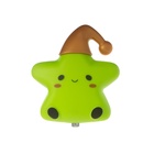 Фигурка светящаяся RISALUX «Звездочка в колпаке», LED-ночник, 1 Вт, зелёный, 6.5×8×8.5 см 10771726