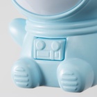 Ночник «Приветливый космонавт» 1 Вт LED 4000-6000К голубой 10×9×11.5 см - Фото 4