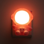 Ночник «Приветливый космонавт» 1 Вт LED 4000-6000К Розовый 10×9×11.5 см - Фото 7