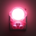 Ночник «Приветливый космонавт» 1 Вт LED 4000-6000К Розовый 10×9×11.5 см - Фото 8