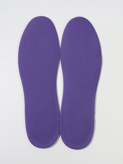 Стельки для обуви, универсальные, р-р RU до 42 (р-р Пр-ля до 41), 27 см, пара, фиолетовые