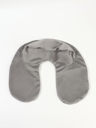 Подушка надувная для шеи, дорожная, 31×31 см, серая - Фото 6