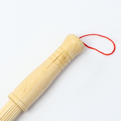 УЦЕНКА Веник массажный из бамбука 60 см, прут 0.2 см, «Добропаровъ»