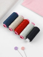 Нитки «Динамичные», 40S/2, 200 м, набор 5 шт., разноцветные - Фото 2