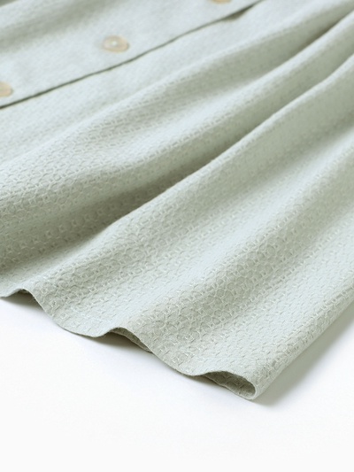 Платье для девочки, MINAKU: Cotton collection, оливковое, рост 116 см